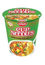 Mì Ly Cup Noodles sườn chanh Thái Lan