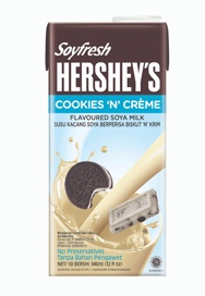 Hershey’s Soyfresh Cookies ‘N’ Crème Flavored Soya Milk (946ml)
