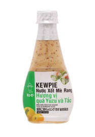 Kewpie nước chấm mè rang vị quả Yuzu và tắc chai 210ml